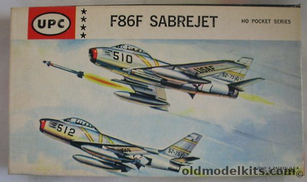 UPC 1/100 North American F-86F Sabre - (ex-Marusan), 7030-49 plastic model kit